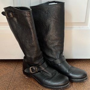 Frye Veronica Slouch boots black size 8.5